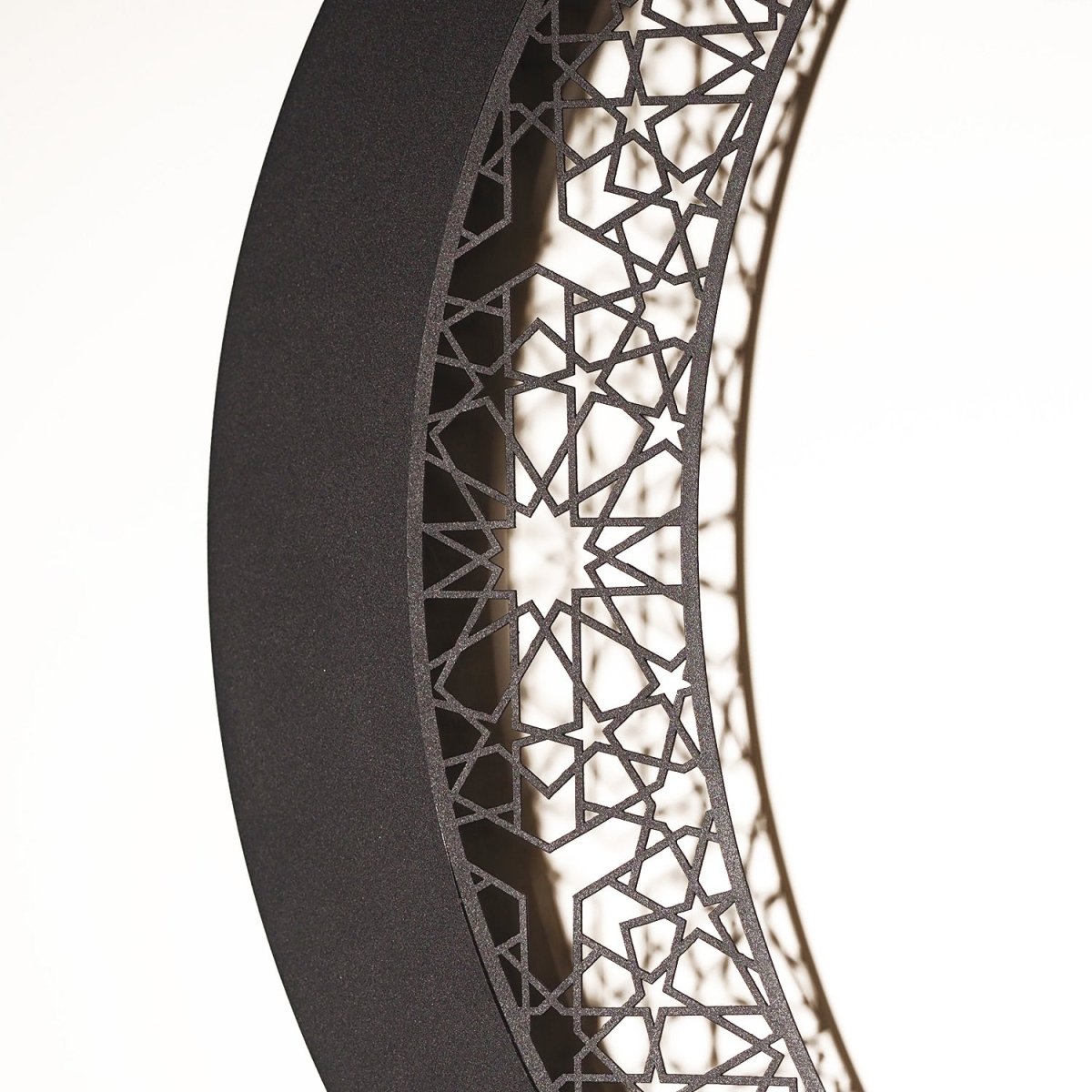 3D Metal Crescent and Star Wall Art - WAM208