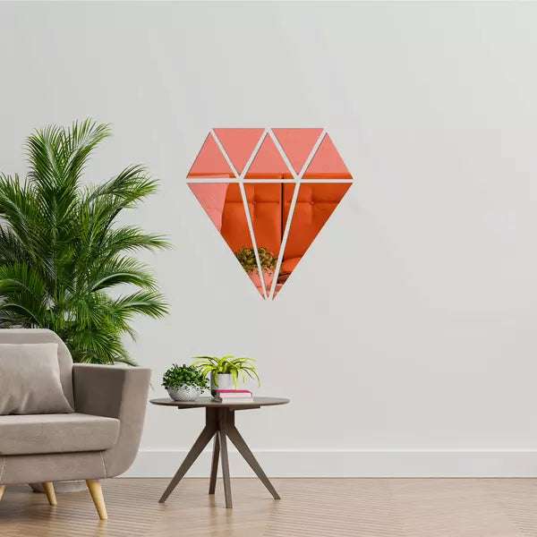 Acrylic Diamond Mirror Wall Stickers