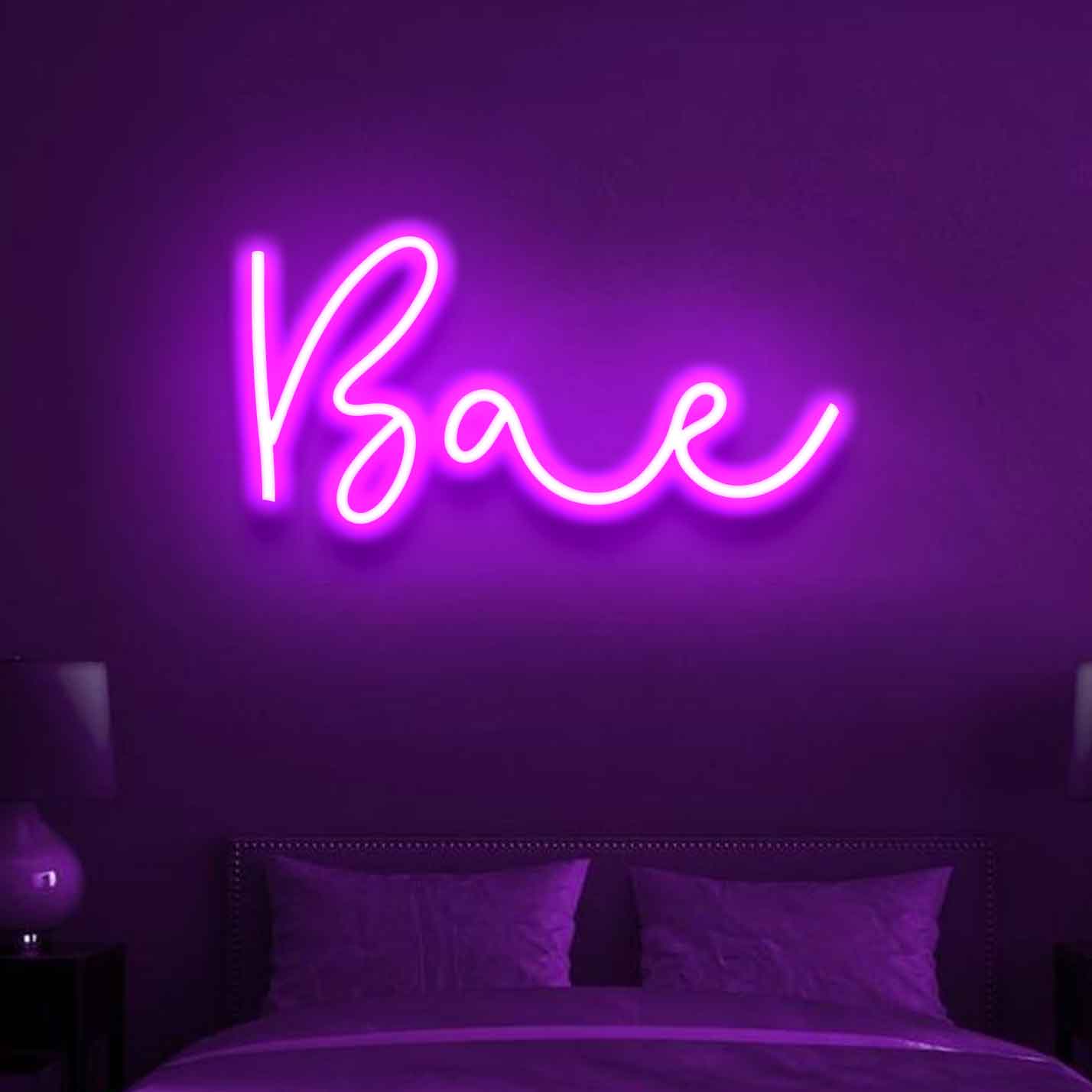 Bae Neon Sign