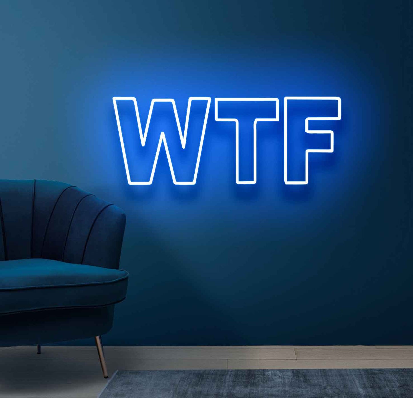 WTF* Neon Sign