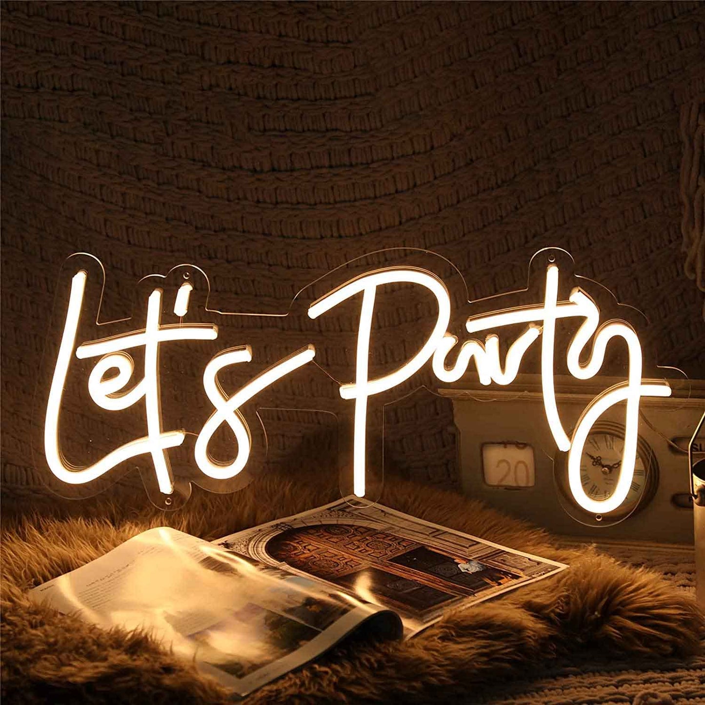 Lets Party Neon Sign