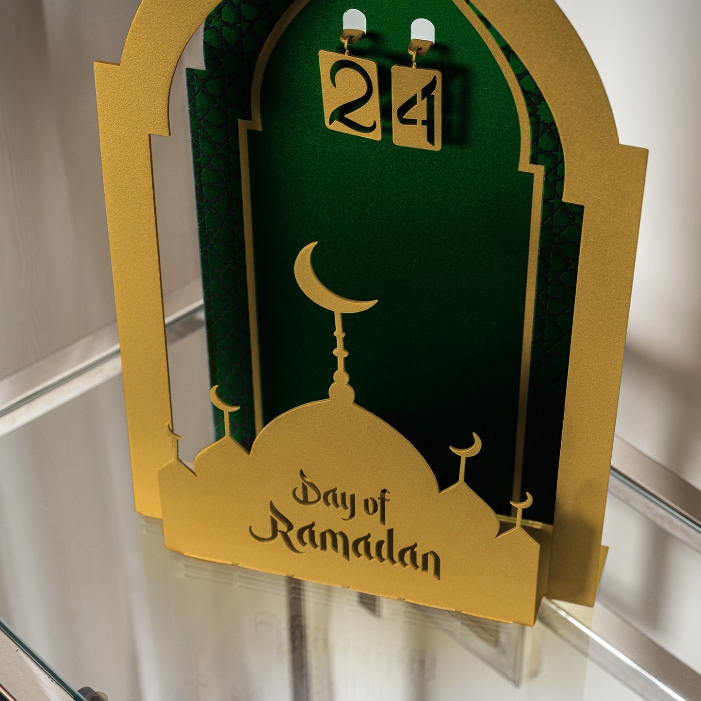 Day of Ramadan Metal Tabletop Decor - WAMH148