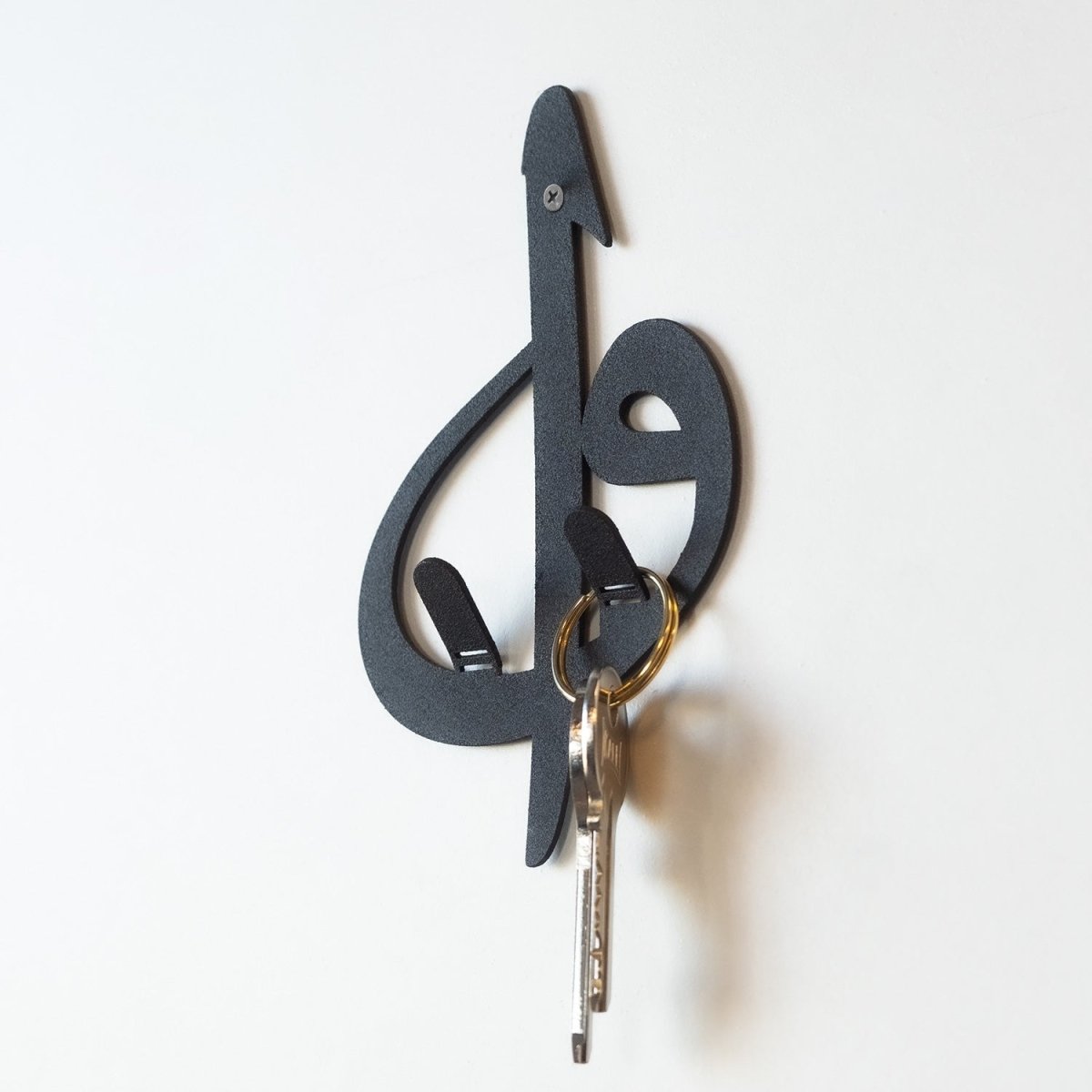 Elif Vav Metal Wall Hanging Key Holder Set of 4 - WAMH096