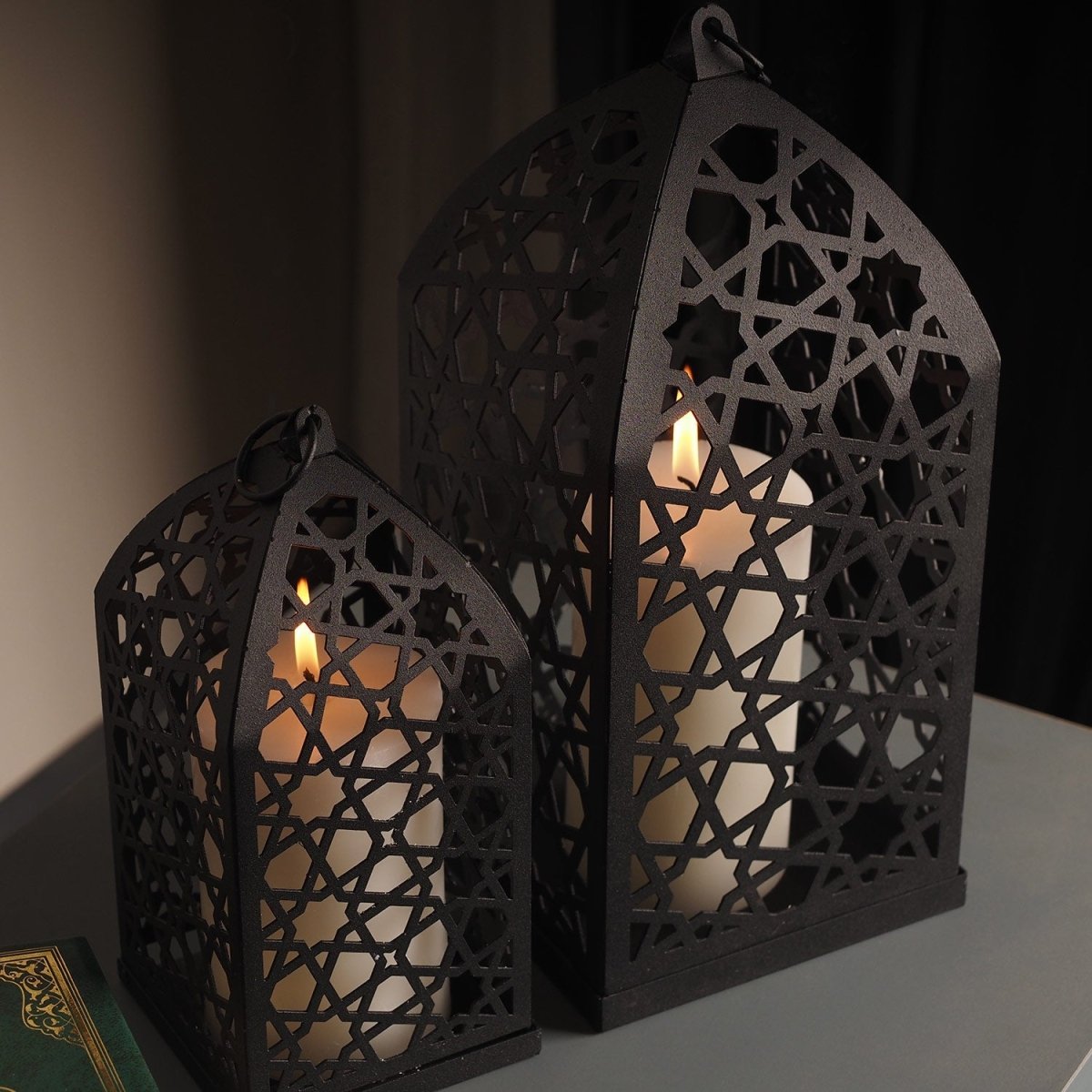 Metal Candle Holder Set of 2 - WAMH130