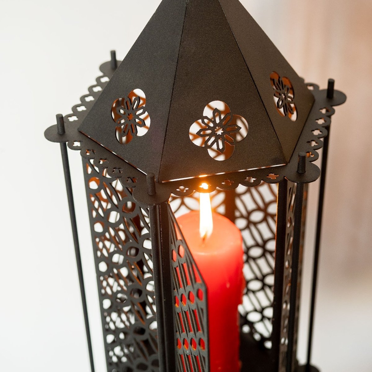 Metal Islamic Candle Holder for Wall - WAMH120