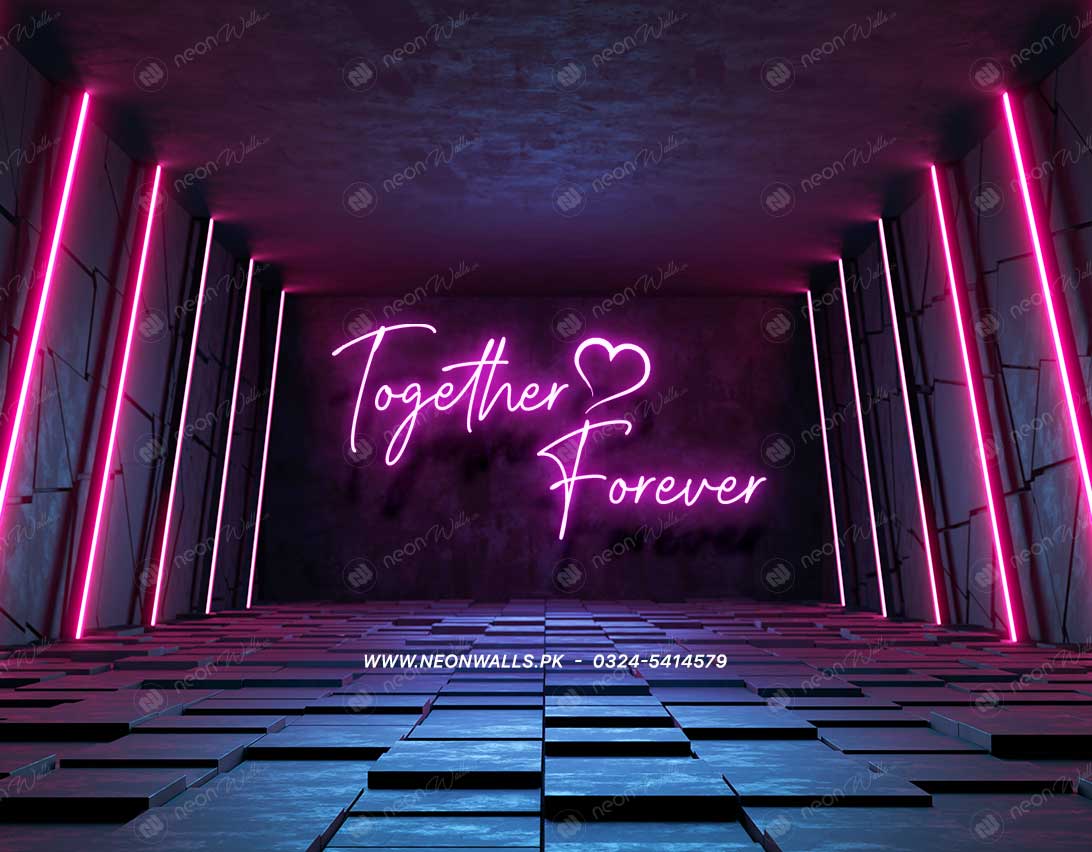 Together ❤️ Forever Couple Neon Sign - Neon Light