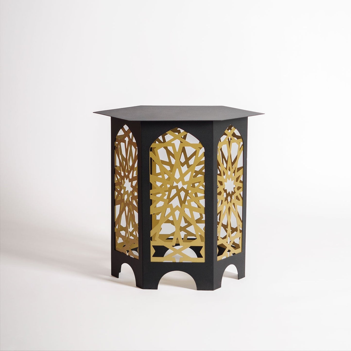 Metal Islamic Side Table - WAMZ001